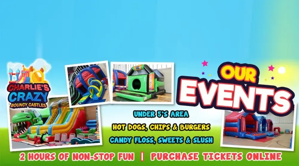 Meet our sister company charlies crazy bouncy castles Meet our sister company charlies crazy bouncy castles