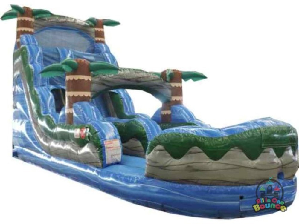 inflatable water slides winter garden