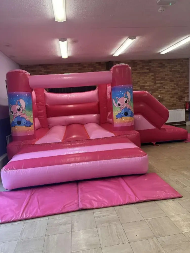 Stitch Bouncy Castle Combi Hire