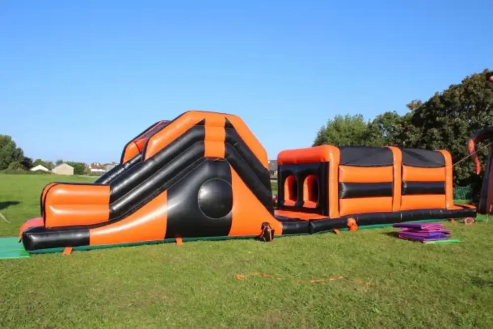 Orange Assault Course Hire