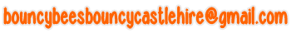 Email us on: bouncybeesbouncycastlehire@gmail.com