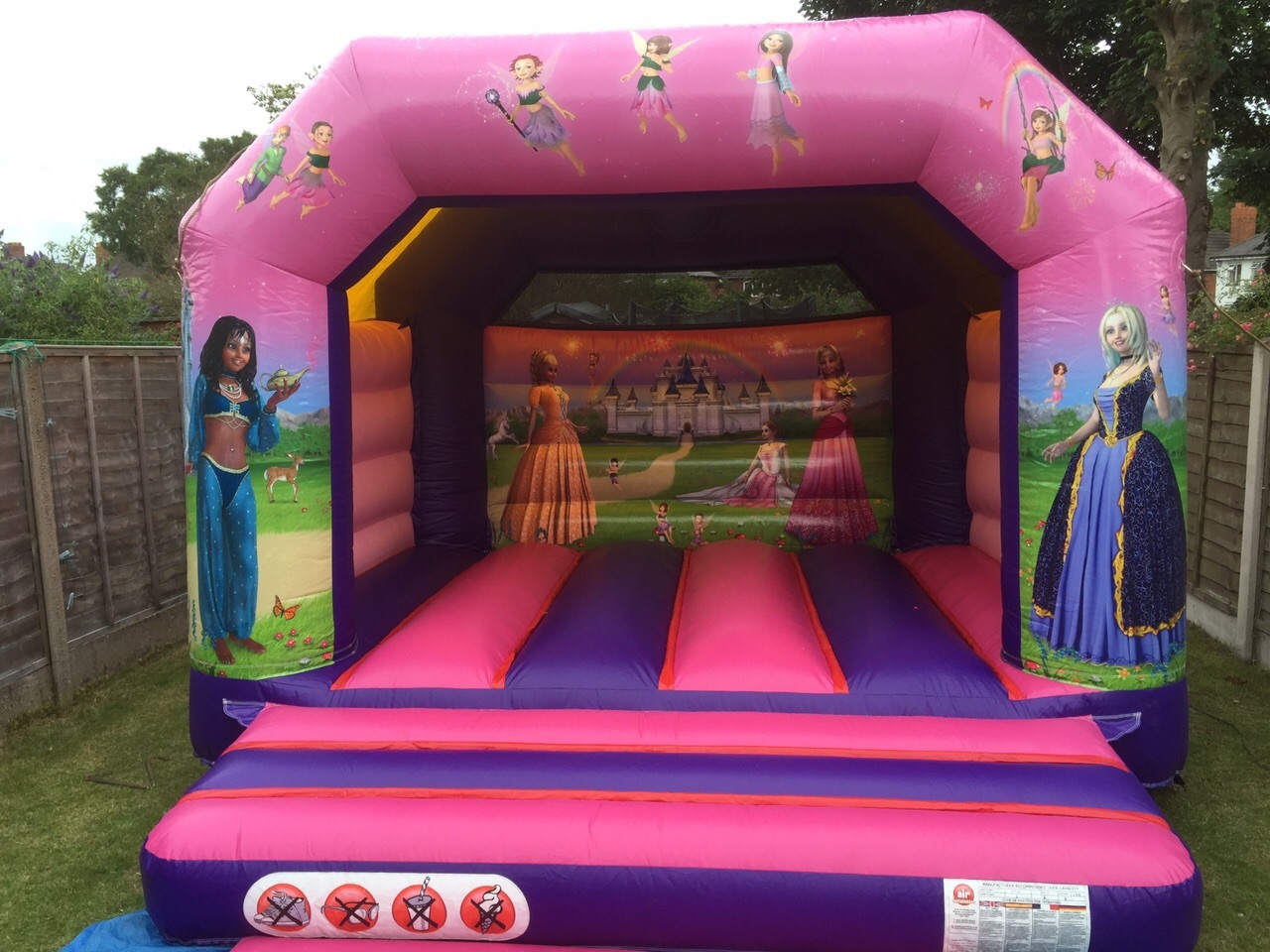 bouncy castle for girls