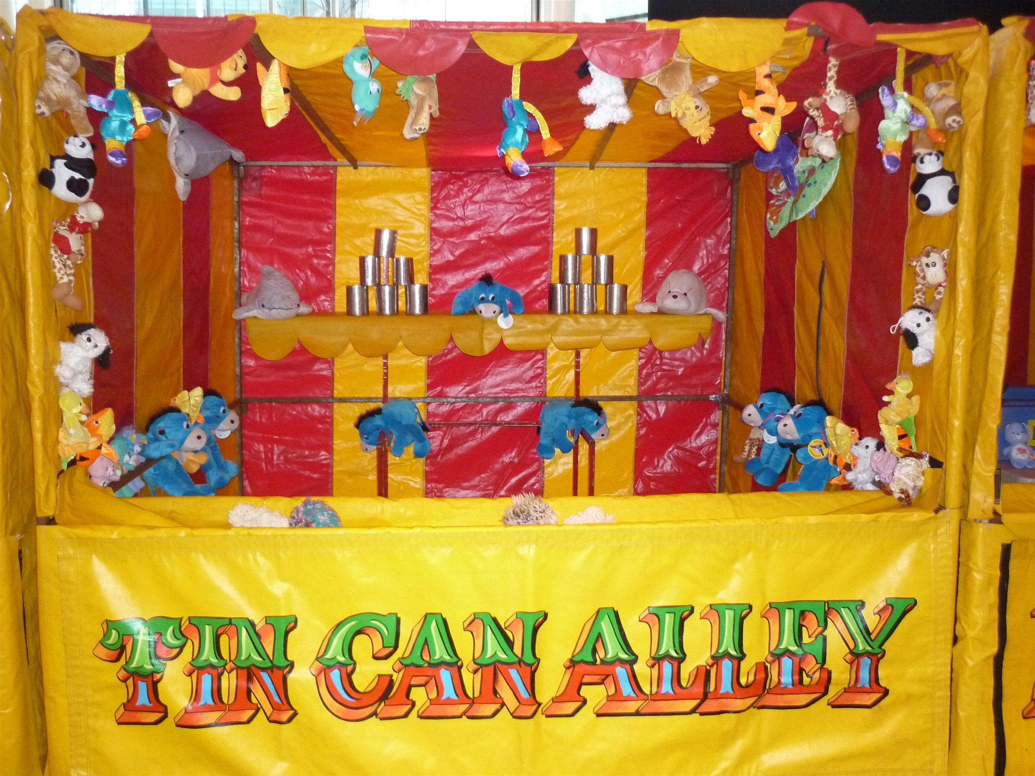 Tin Can Alley Fairground Stall Hire