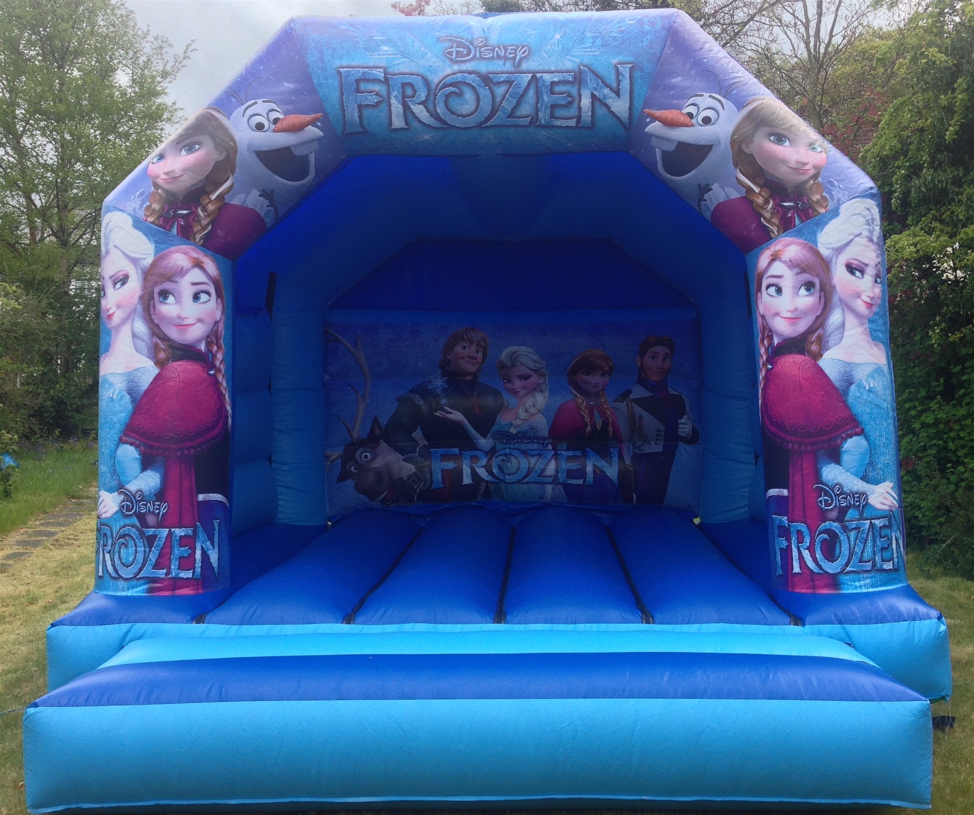 Frozen Bouncy Castle Hire Liverpool St Helens Widnes Wirral